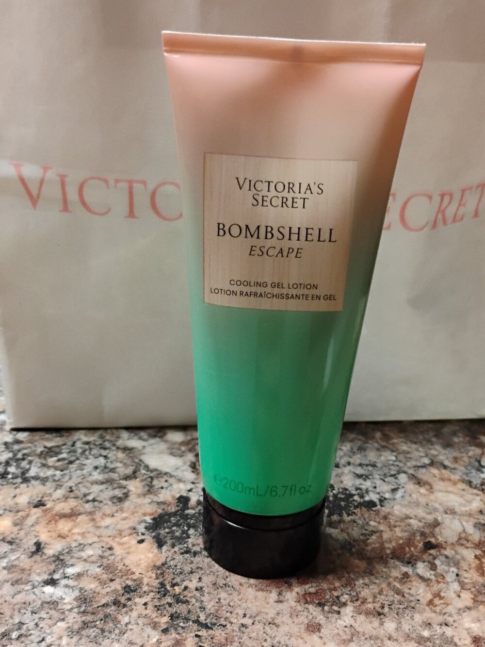 Victoria's Secret Bombshell Escape Body Cooling Gel Lotion 6.7 Fl Oz